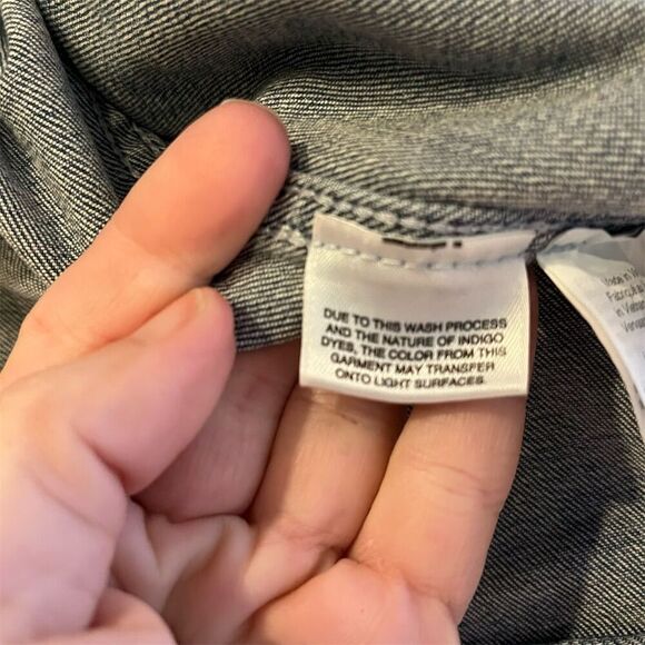 J.Crew Mercantile Women's 3XL Blue Denim Jacket Classic Fit Casual Valentine’s - Picture 6 of 9